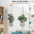 thumbnail image 5 of Wooden Wall Hooks, Hangers Indoor, For Hanging Plants,flower Bracket, 5 of 5