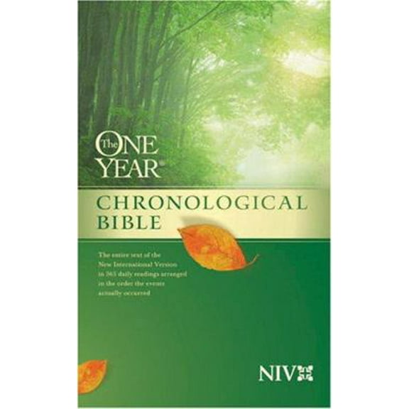 Pre-Owned One Year Chronological Bible-NIV (Hardcover) 1414314094 9781414314099