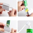 thumbnail image 3 of MasteelfCA 4Pcs Plastic Toothpaste Squeezer Extruder Hand Style Thicken Desktop Ornament Multi Function Facial Cleanser Extruder for Home Hotel (White, Red), 3 of 8