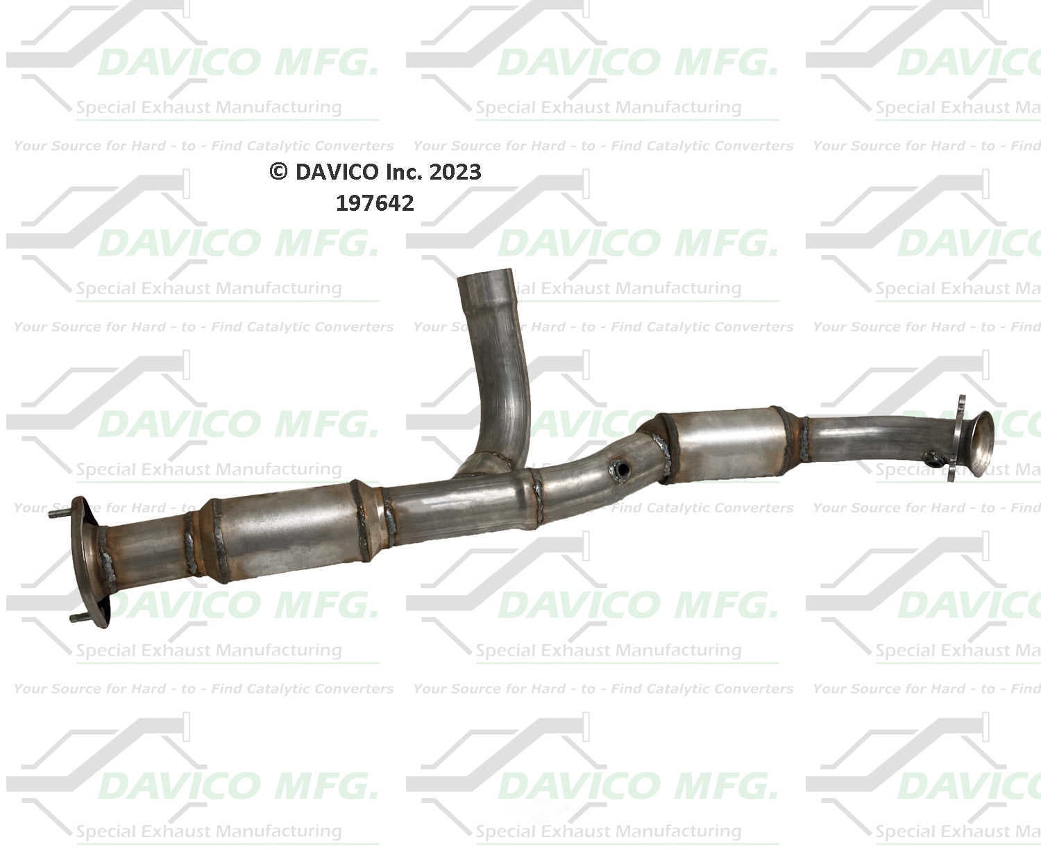 Davico Mfg 197642 Direct-Fit Catalytic Converter