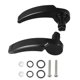 thumbnail image 1 of Palancas de pestillo de alforja para Harley Davidson Electra Glide Road King Street Glide Ultra Limited CVO Tri Glide Road Glide Powersports Kit de elevador de tapa de bolsa de sillín Acero Negro 2 piezas Unique Bargains alforjas para deportes motorizados, 1 of 7