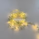 thumbnail image 3 of Guirnalda de luces LED con pompones de colores, cadena de luces con batería de microalambre de cobre para mesa, boda, fiesta, decoración del hogar, 3 of 5