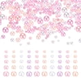 thumbnail image 1 of Uxcell 1000-Pack Perlas Sin Agujero 3-8MM Rosa, Púrpura, Blanca Cuentas Redondas ABS Falsas Sin Agujero para Manualidades, 1 of 7