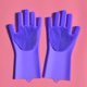 thumbnail image 4 of Guantes de limpieza de silicona CHAO mágicos con cepillo verde, 4 of 5