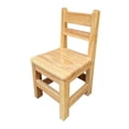 thumbnail image 4 of DimyFew Children's Wooden Chair Ottoman Stool with Wooden Legs, Stable Backrest, Anti-wear Assembly, Thick Support, Suitable for Classroom, Children's S, 4 of 8
