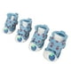 thumbnail image 3 of Zapatos antideslizantes transpirables para cachorros, botas de lona suave para perros Bichon Frise y Teddy - Azul, Talla 5, 3 of 8
