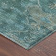 thumbnail image 3 of Addison Rugs Mayfield Premium Machine Washable Traditional Global Teal Rectangle Rug, 10' x 14', 3 of 6