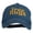 Navy, variant on Free Hugs Embroidered Washed Dyed Cap - Navy OSFM