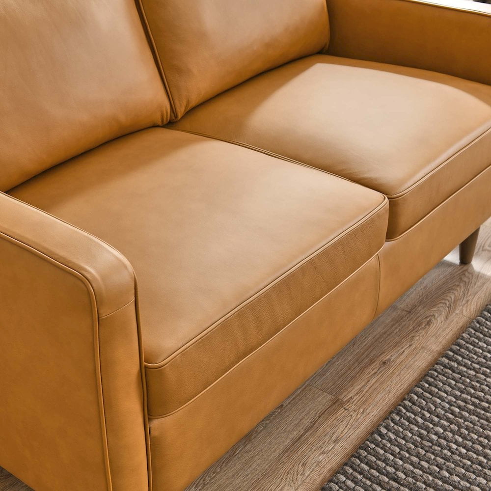Modway Impart Genuine Leather Loveseat
