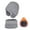 Gray, variant on CYRBOKO Boys Beanies and Scarves, Earflap Winter Thermal Two Pieces Kids Hats Sets Dark Gray Size 4-10 T