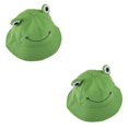 thumbnail image 4 of Minnieouse Mujeres Hombres pesca protector solar cubo sombrero verano viaje portátil Adorable pescador gorra ojos grandes sombreros plegables Type2 NO2, 4 of 6