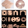 thumbnail image 3 of FYBTOF Pure Copper Sheet Metal Rectangle Copper Plate for Mechanical Cutting, Mould Making,Various Specifications Available,Thick 0.2mm-0887, 3 of 5