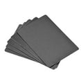 thumbnail image 6 of Uxcell 80x50x0.5mm Aluminum Blank Metal Card Anodized Black 5 Pack, 6 of 7