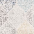 thumbnail image 5 of SAFAVIEH Madison Leighton Geometric Runner Rug, Ivory/Blue, 2'3" x 8', 5 of 10