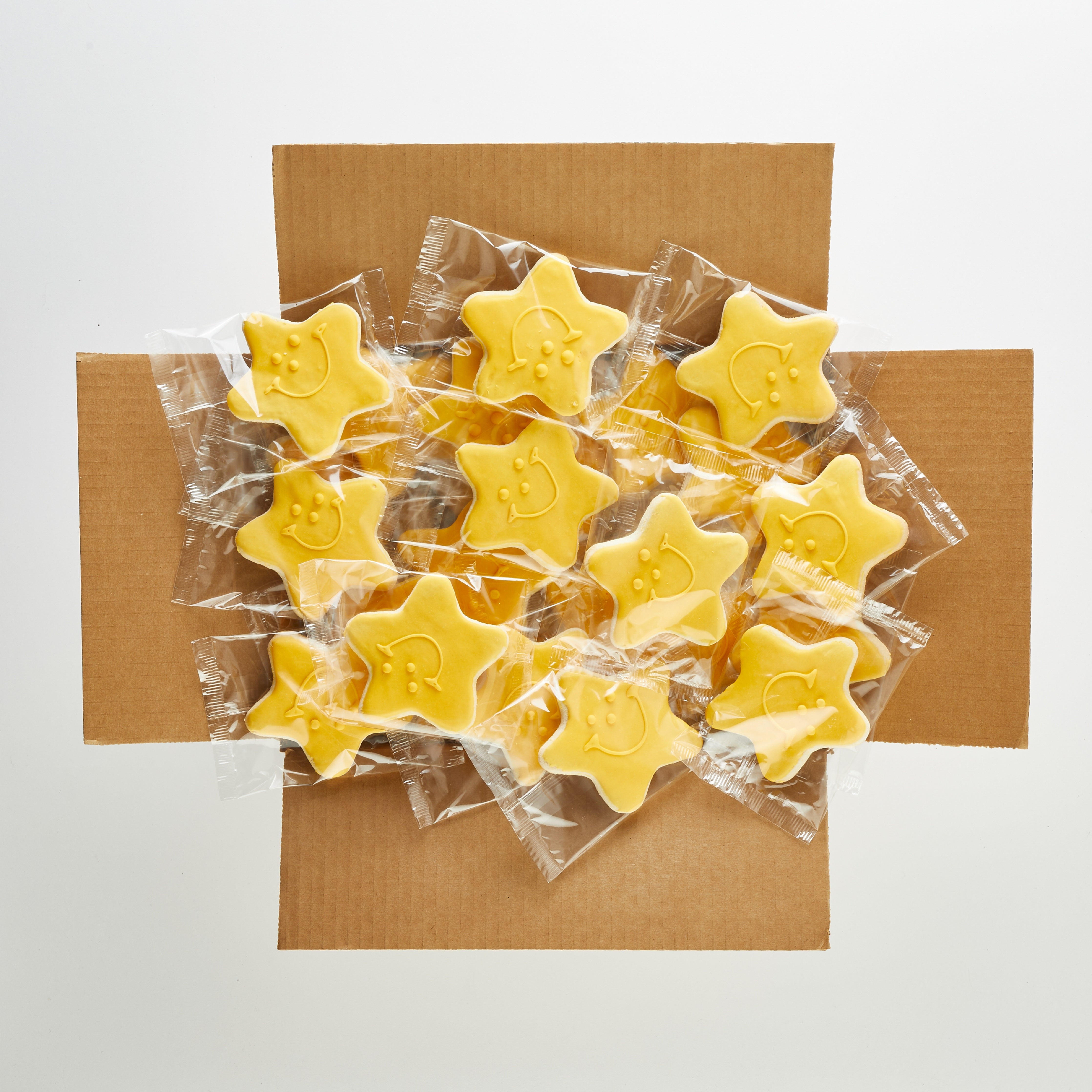 Smiley®  Cookie Star Shaped Sugar Cookies, 50 Count, 4"