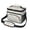 Dinosaur and Floral, variant on Dinosaur and Floral White Pattern Insulated Lunch Box for Women Men, Medium Leakproof Cooler Bag with Adjustable Strap, 10"x6.7"x8"