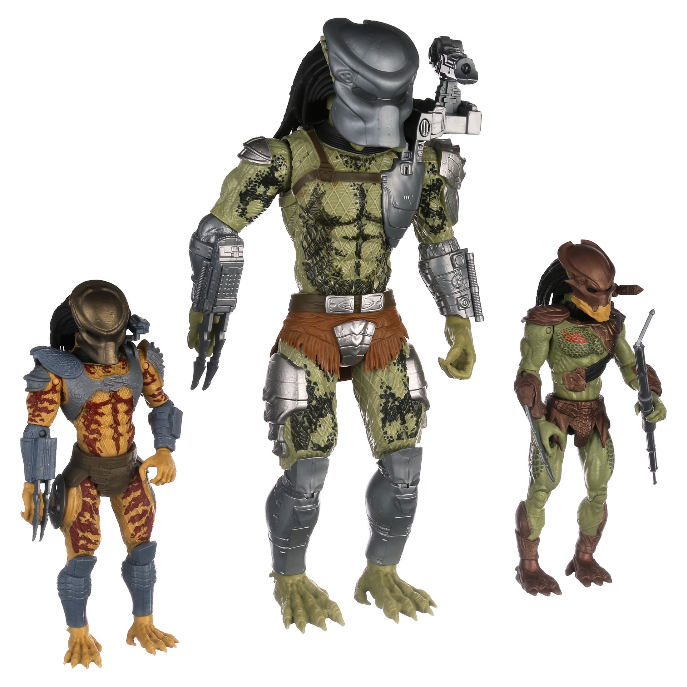 Predator Action Figure Super Set - 12" Jungle Hunter, 7" City Hunter, 7" Berserker - image 4 of 7