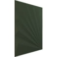 thumbnail image 2 of 19 5/8"W x 19 5/8"H Aire EnduraWall Decorative 3D Wall Panel, UltraCover Satin Hunt Club Green (Covers 2.67 Sq. Ft.), 2 of 6