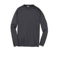 thumbnail image 5 of Sport-Tek Youth Long Sleeve PosiCharge Competitor Tee-L (Iron Grey), 5 of 5