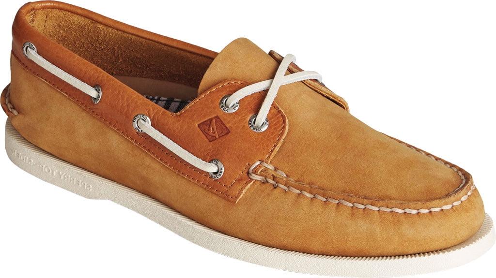 Eye Tumbled Nubuck Boat Shoe Tan Nubuck 