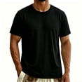 thumbnail image 7 of hotojiny Men's Crew Neck T-Shirts Basic Solid Color Loose Tees Comfortable Casual Summer Top for Daily Wear, 7 of 7