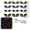D, variant on Halloween 3D Lighted Eyes, Glow in the Dark Eye Wall Decals, 12 Pairs Glowing Eyes Stickers Spooky Halloween Eye Luminous Sticker Wall Window Decoration for Home Party