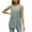Green, variant on VEKDONE Tank Tops for Women Summer Hollow Out Pleated Flowy Tanks Sleeveless Square Neck Loose Pullover Vests Solid Color Lightweight Lounge Tees Shirts White Small