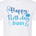 thumbnail image 4 of Inktastic Blue Happy Birthday Daddy T-Shirt, 4 of 5