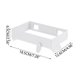 thumbnail image 2 of Soporte de pared para bolsas de basura | Colgador plegable con hebilla magnética | Instalación sin taladros y con pegamento sin dejar rastro | Organizador para puertas de armarios de cocina y ba, 2 of 5