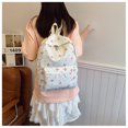 thumbnail image 5 of WAYUTE Backpack for Kids Floral Print Back to School Backpack with Comfortable Straps and Zip Up Design for Student Daily Use Bookbag Casual School Activities, 5 of 6