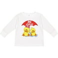 thumbnail image 3 of Inktastic Big Sister Duck Girls Long Sleeve Toddler T-Shirt, 3 of 5