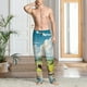 thumbnail image 2 of Balery Countryside Farm Cow Pantalones de pijama para hombre, pijama ultraligero, pantalón de descanso-Medium, 2 of 6