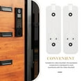 thumbnail image 3 of USHOBE 2 Sets Doorbell Siding Mount Weatherproof Doorbell Cover Plastic White Home Security Entrance Setup, 3 of 8