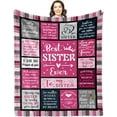 thumbnail image 1 of LHSHID Mothers Day/Birthday Gifts for Mom Blanket Flannel Soft and Comfortable Anti static Bed Sofa Blanket 40x50in, 1 of 6