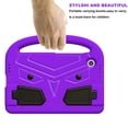thumbnail image 5 of Portable Heavy Duty Kids Case for Samsung Galaxy Tab A9 8.7" 2023, EVA Shockproof Armor Military Grade Lens Protection Case with Kids Friendly Handle Foldable Stand Bracket Case, Purple, 5 of 10