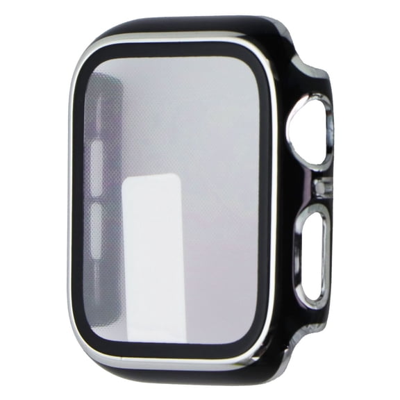 Mybat Full Coverage Case with Built in Glass for Apple Watch 44mm - Silver