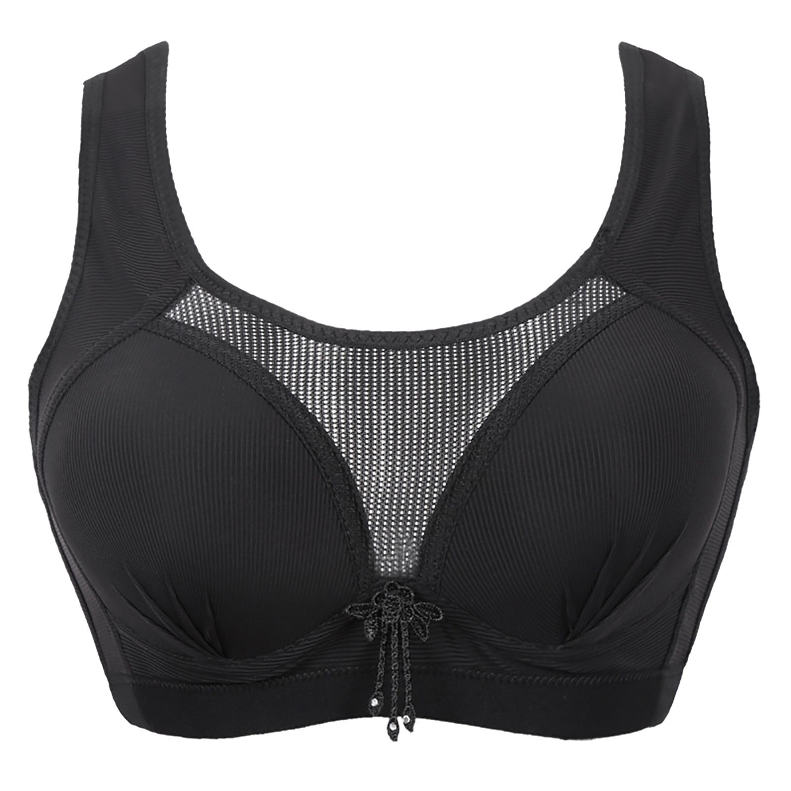 AILIVIN Wire Bras for women Full figure minimizer Smoothing bra seamless  cups non padded T Shirt underwire support comfortable full coverage womens  bras Black 38D 38 D 