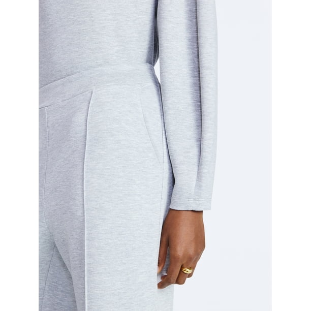 Scoop Women's Seamed Sweatpants - Cropped PANTS - Walmart Business