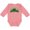Mauve, variant on Inktastic My 1st St. Patrick's Day with Plaid Shamrocks Boys or Girls Long Sleeve Baby Bodysuit