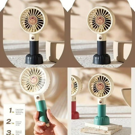 

Portable powerful and compact this mini handheld fan is perfect for staying cool on the go. Specially designed for travel office and outdoor use this small appliance is a must-have