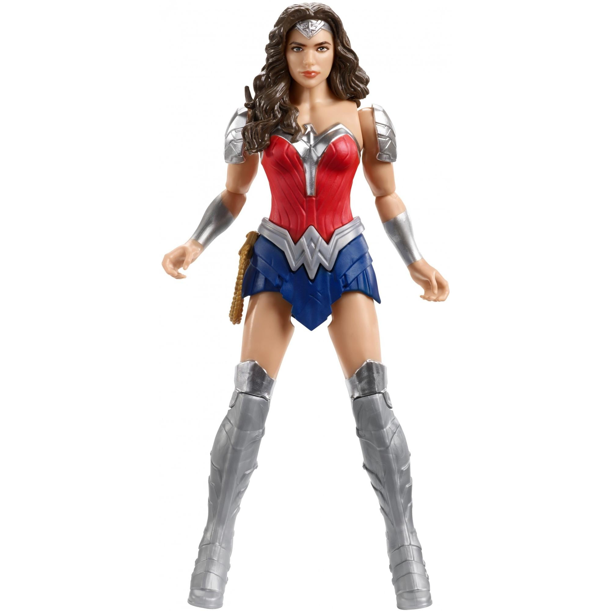 DC Justice League WONDER WOMAN METALLIC ARMOR 12" Inch Scale Figure Mattel 