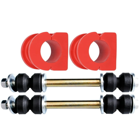 SCITOO 4pc Front Suspension Kit Sway Bar End Link Bar Bushing fit for Escalade 2009-2015 for Avalanche 2007-2013 for Silverado 1500 2007-2014 for Tahoe 2007-2014 for GMC Sierra 1500 2007-2017