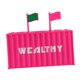 thumbnail image 3 of Alcancía de cerdito, creativa, resistente, educativa, para ahorrar dinero, tarro de dinero con conteo digital para niños, niñas y niños Dólar rojo rosa, 3 of 9