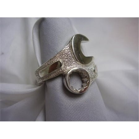 Hotrod Rocks HRR-017R Mens Wrench ring, Size 9