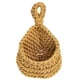 thumbnail image 1 of Woven Hamper Sundries Storage Container Countryside Style Fruit Basket Vegetable Basket Fruit Hanging Basket, 1 of 3