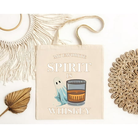 vintage Favorite Spirit is Whiskey for all Whiskey Lover Halloween Tote Bag-TH13986