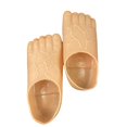 thumbnail image 4 of Zapatillas divertidas Zapatillas de pies Jumbo Pies descalzos divertidos Pies de Hobbit Accesorios de disfraces Regalos de mordaza para niños y adultos, 4 of 5