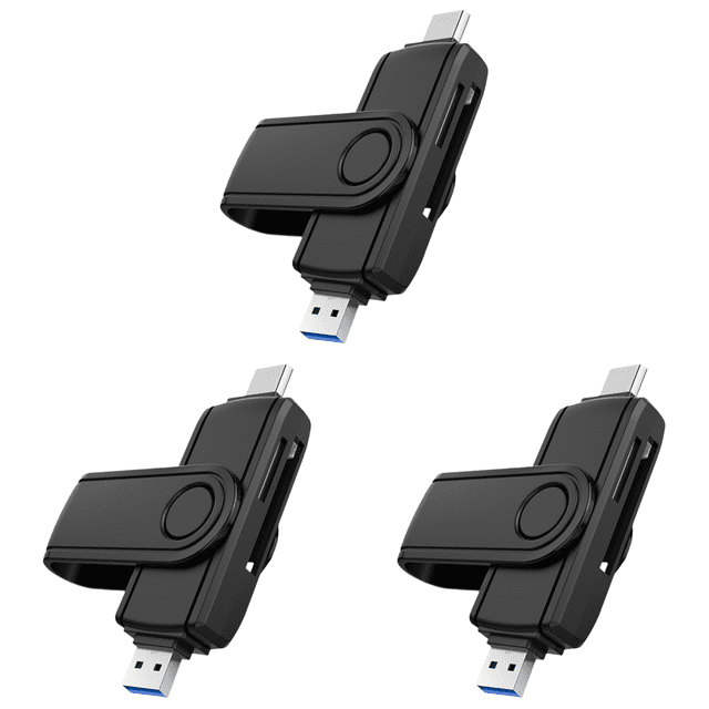 Lector Tarjetas Micro SD/TF Tipo C A Adaptador USB 3.0 OTG para Android IPhone MacBook