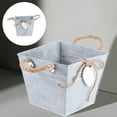 thumbnail image 6 of 2 Pcs Galvanized Hanging Bucket Flower Vases for Centerpieces Rope Tin, 6 of 8