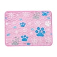 thumbnail image 3 of Summer Self Cooling Pet Paw Printed Ice Mat, 39.3×27.5 Inch XXL, Non Slip Washable Pad for Dogs Cats, Cool Bed Sofa Crate Indoor, 3 of 7